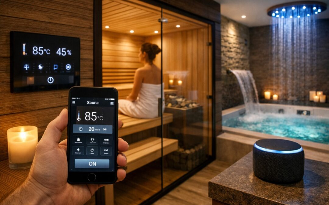 ¿Cómo integrar tecnología inteligente en tu sauna o spa?